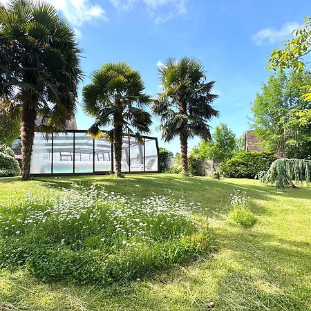 Gîte du boulanger au pays de padirac piscine couverte chauffée Mayrinhac-Lentour Exterior foto