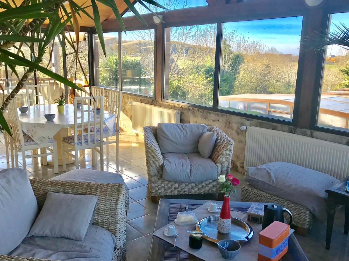 Gîte du boulanger au pays de padirac piscine couverte chauffée Mayrinhac-Lentour Exterior foto